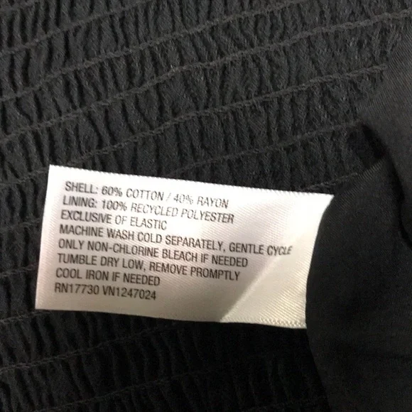 A New Day Woman’s Black Pleated Tank Top Size XXL | NWT - Picture 4 of 4